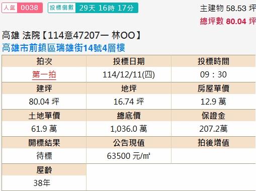 前鎮拍賣透天-2