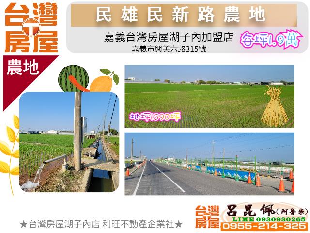 嘉義民雄農地-1