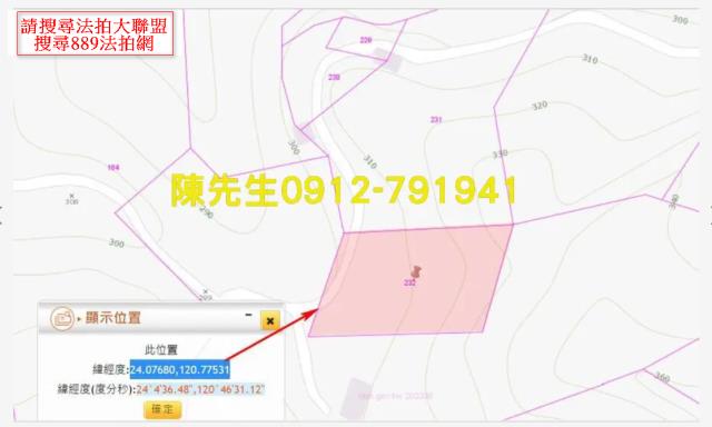 台中太平法拍林地-7